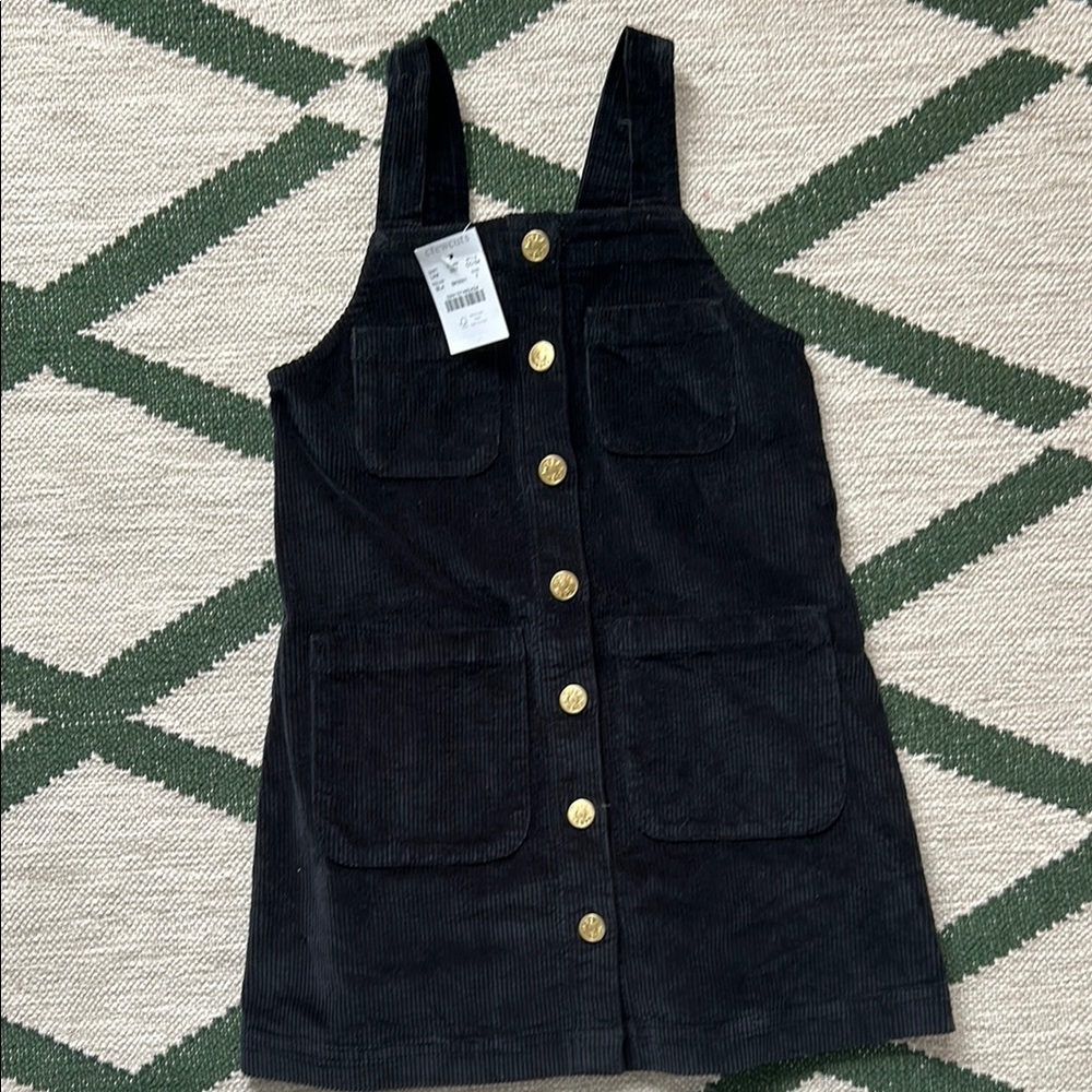 Girls Crew Cuts Corduroy Button-Front Dress!